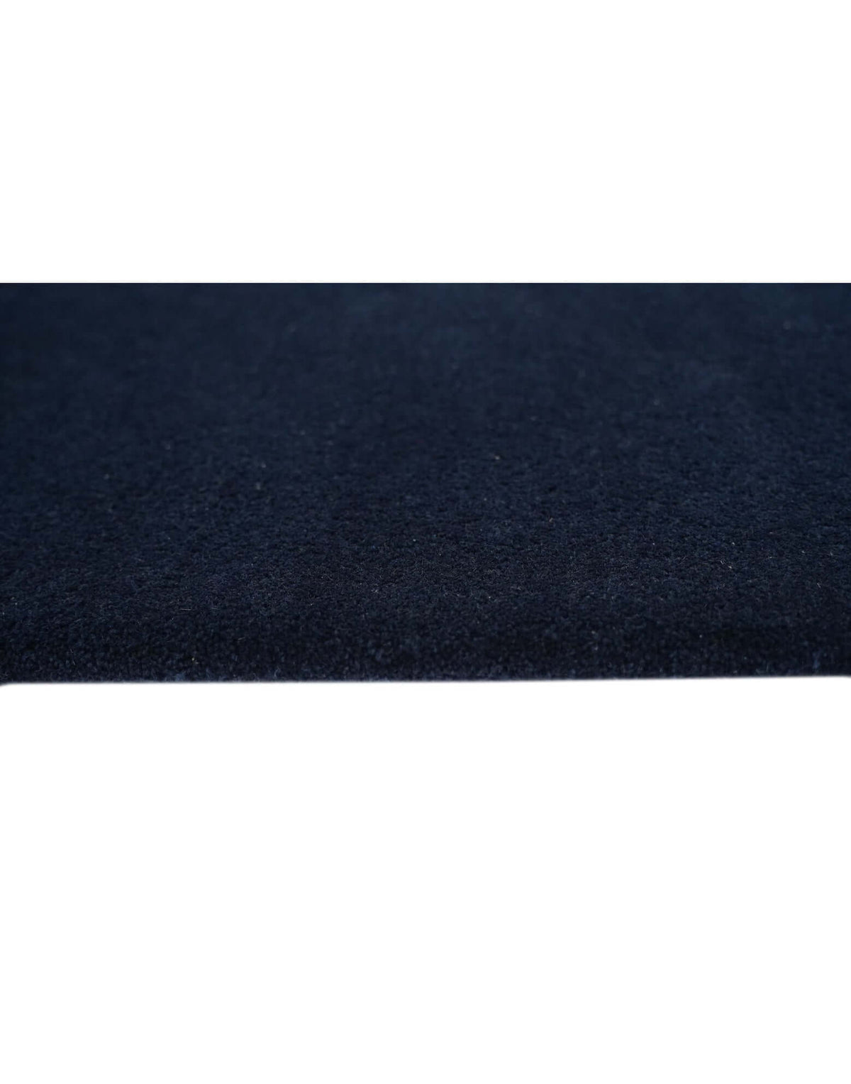 I C O N - N A V Y luxury handmade rug by Cherom, New Zealand wool, dense tufting, modern design.