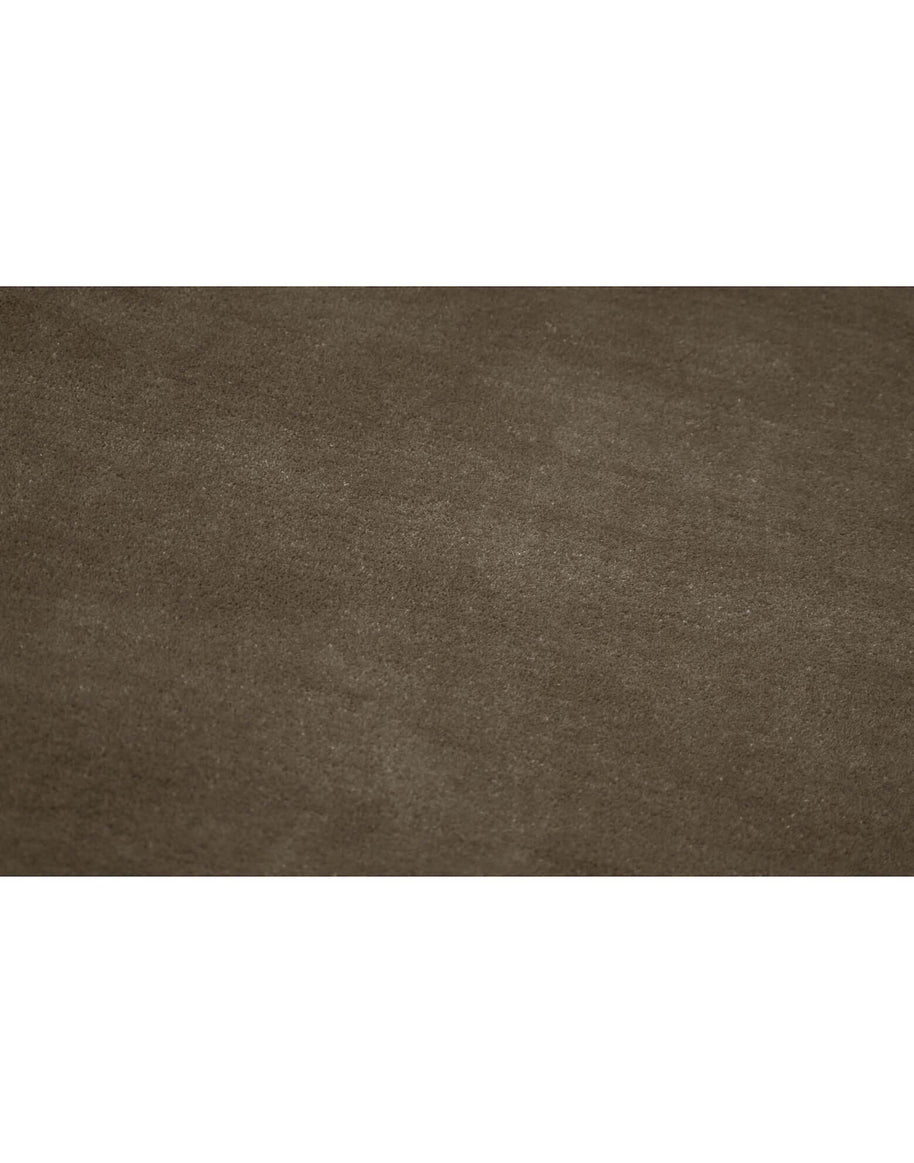 I C O N - T R U F F L E rug detail showing the rich texture and color of high-quality New Zealand wool.