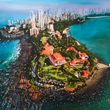 Raj Bhavan Bird Eye View