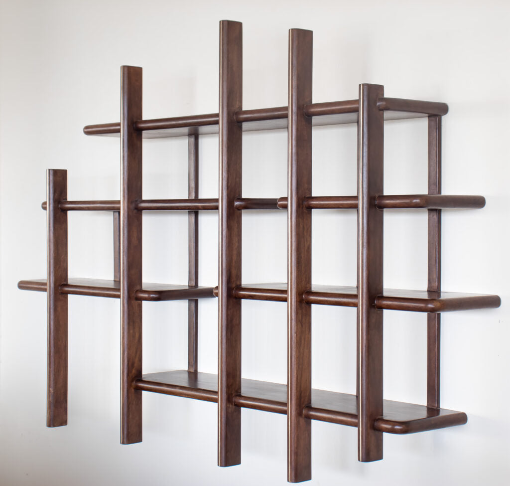 Between The Lines Wall Shelf