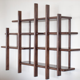 Between The Lines Wall Shelf