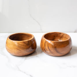 Bulgy Flat Bowl (Set of 2)