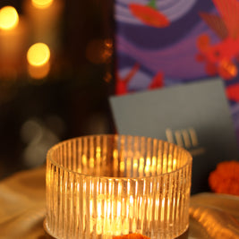 Haze Tealight Candle Holder- Large