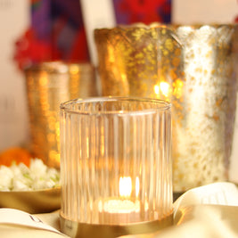 Haze Tealight Candle Holder Set of 2 - Medium