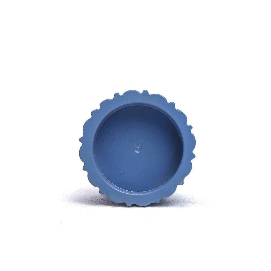 Qutub  Azure Blue Candle Stand - t light