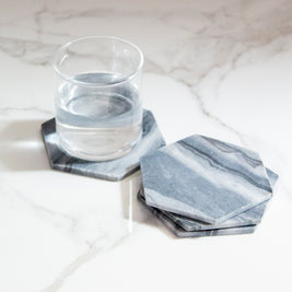 Grayscale Coasters (Set of 4)