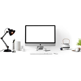 Industrial Torus Links Desk Lamp v2.0 - The Black Steel