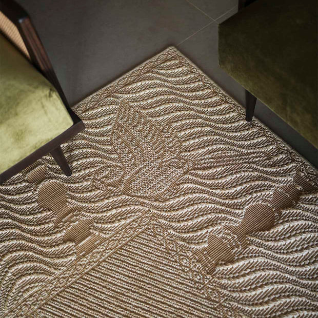 Nedumthoonu Beige Sisal 6x9 feet Rectangle Rug - I MEAN DESIGN