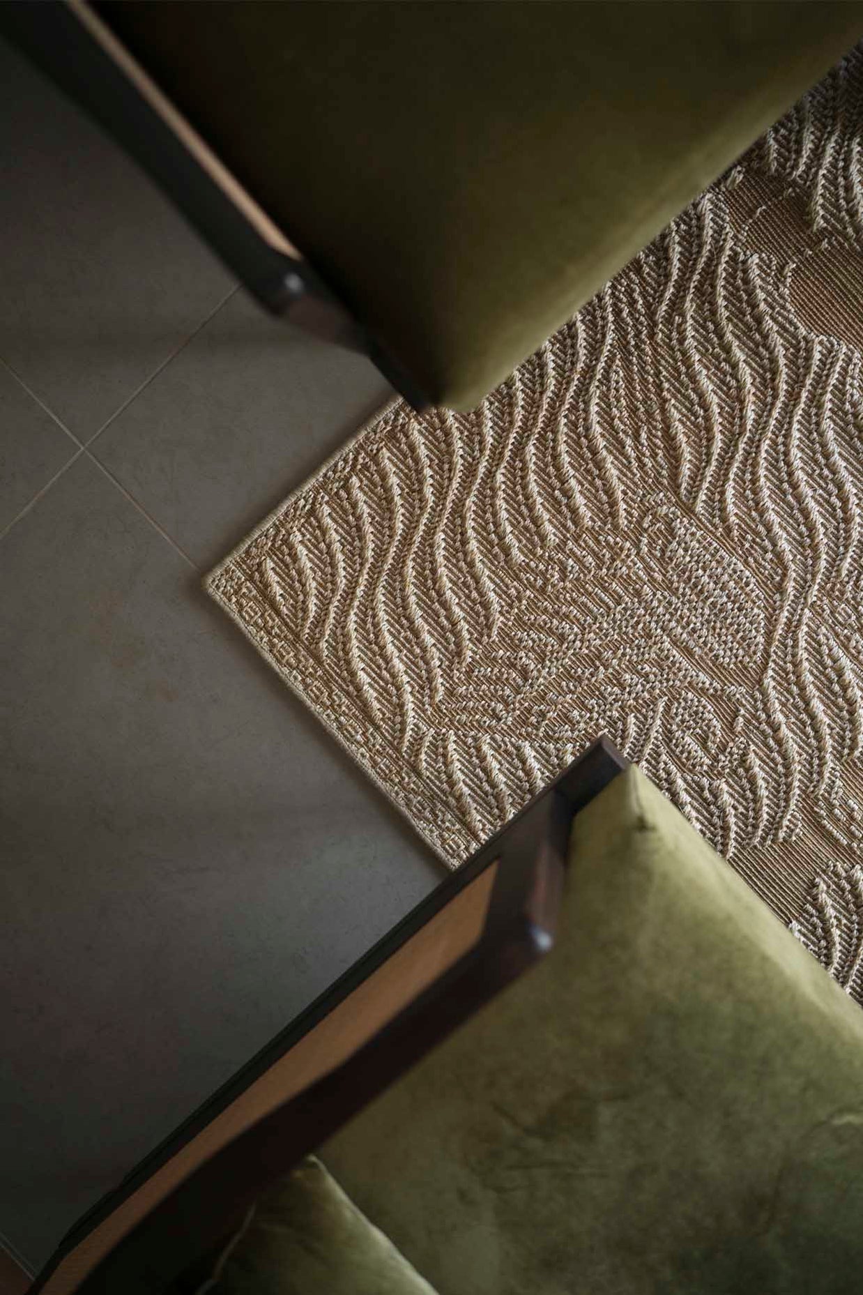 Nedumthoonu Beige Sisal 6x9 feet Rectangle Rug - I MEAN DESIGN