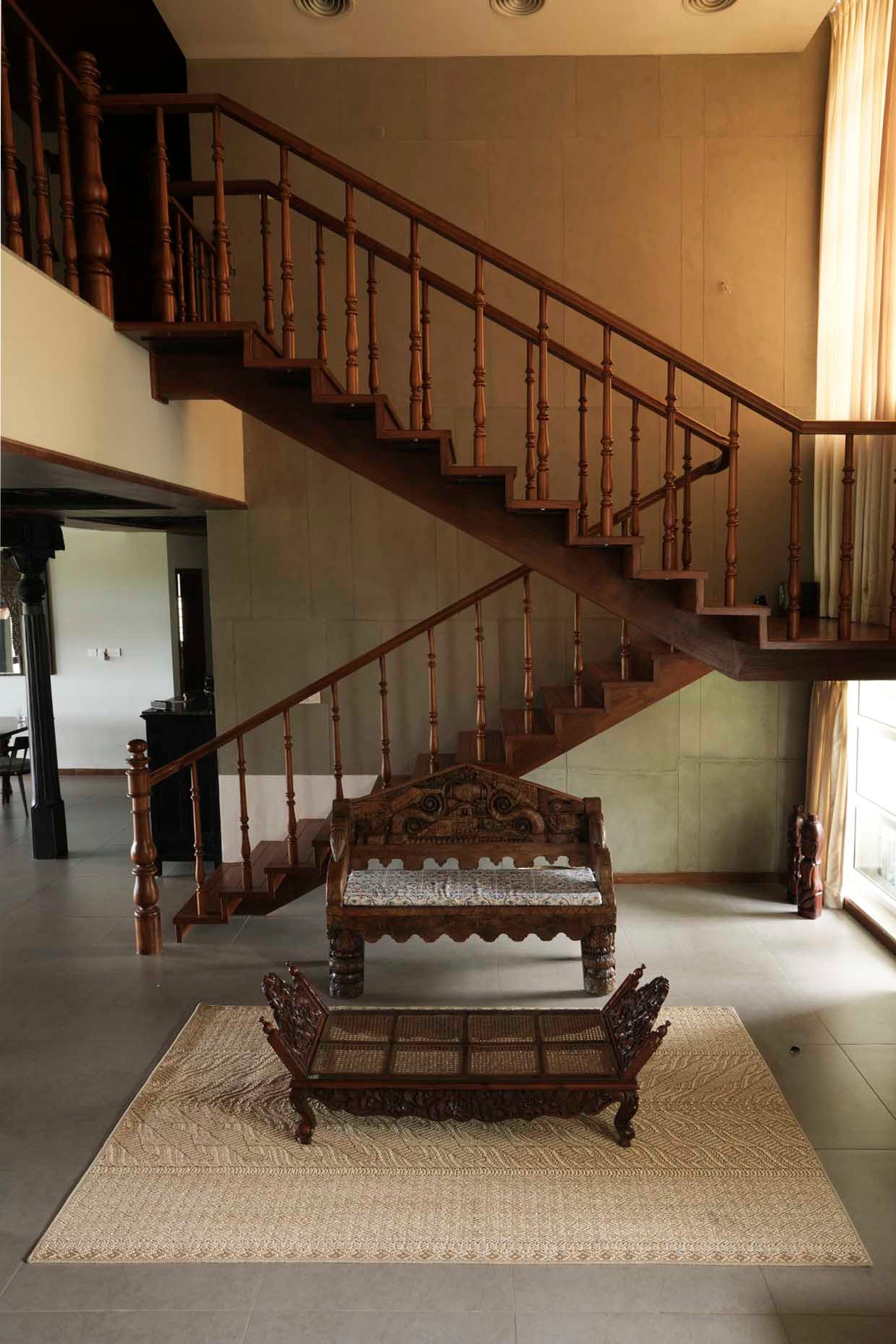 Utharam Beige Sisal 6x9 feet Rectangle Rug - I MEAN DESIGN