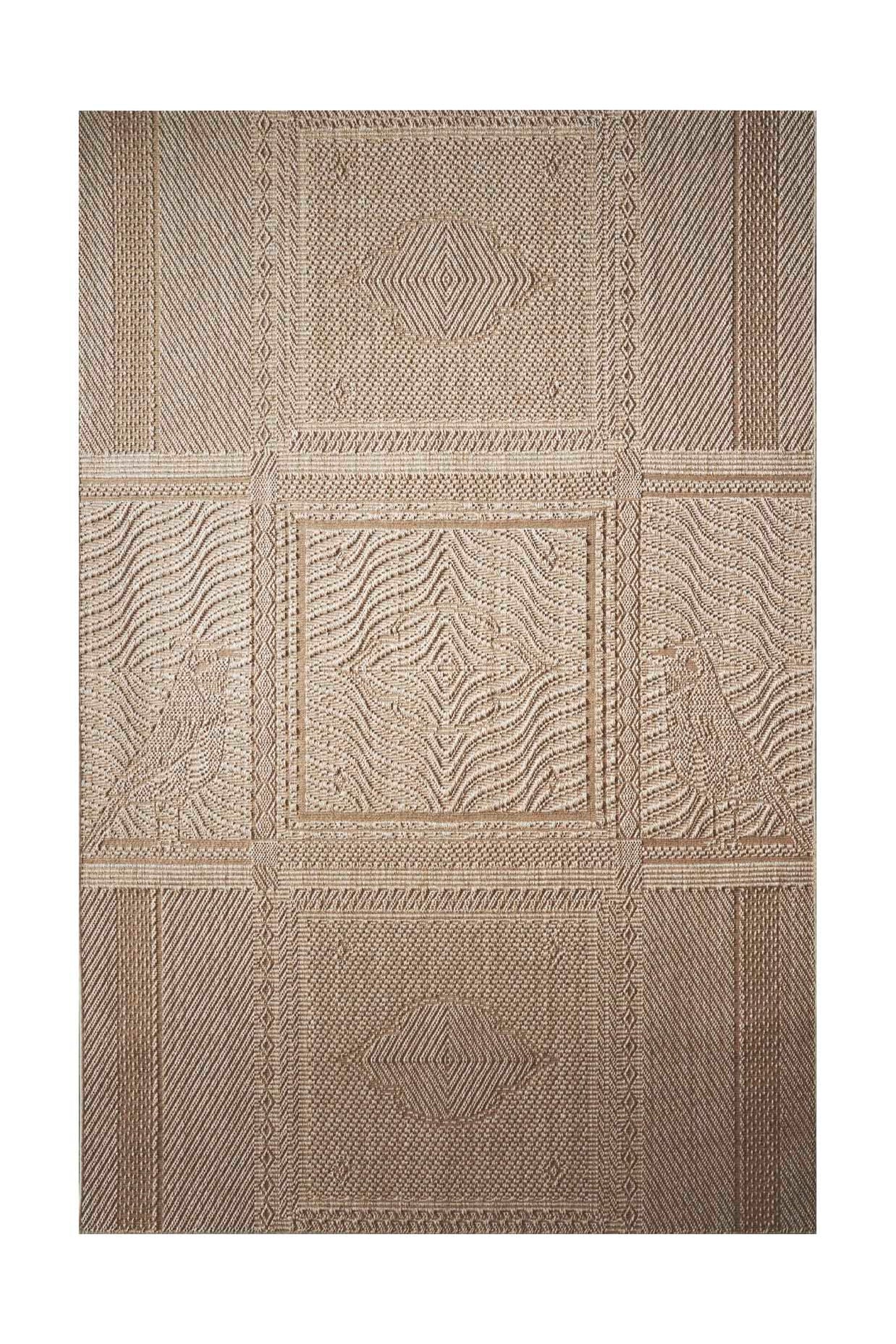 Kilivaathil Beige Sisal 6x9 feet Rectangle Rug - I MEAN DESIGN