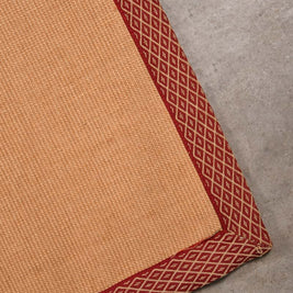 Micro jute boucle Beige & White Sisal 5x8 feet Rectangle Rug - I MEAN DESIGN