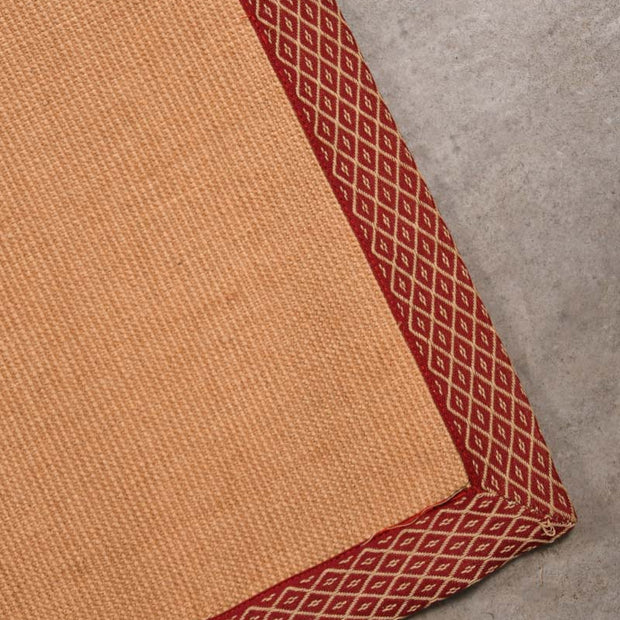 Micro jute boucle Beige & White Sisal 5x8 feet Rectangle Rug - I MEAN DESIGN