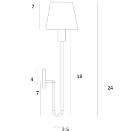 lamp wall sconce industrial