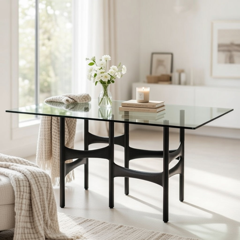 Link Side Table Rectangular 24'' Without Glass Top