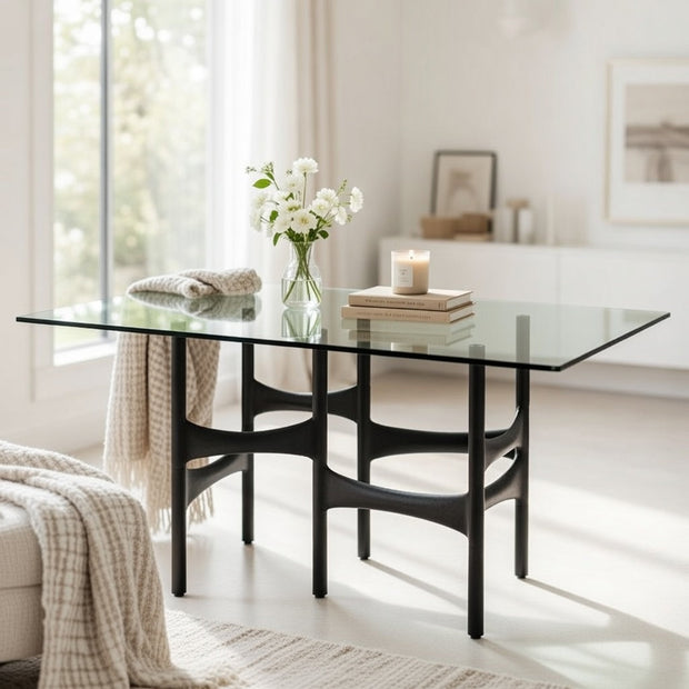 Link Side Table Rectangular 24'' Without Glass Top