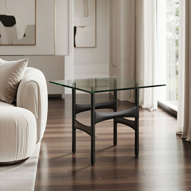 Link Side Table Square 24'' Without Glass Top