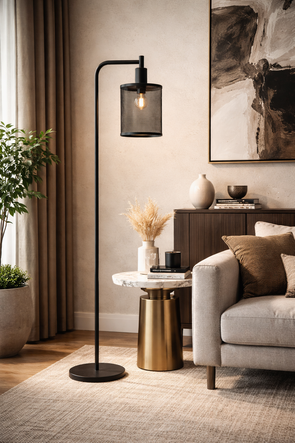CLF122 Velar Mesh Floor Lamp
