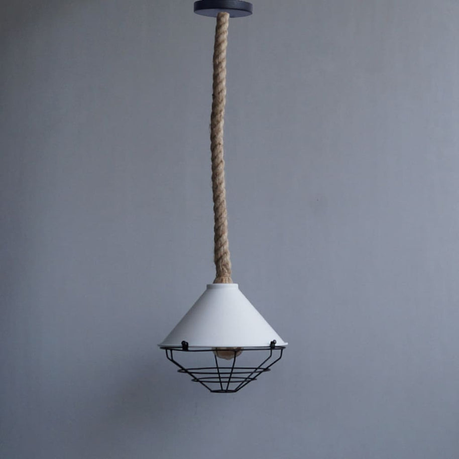 Loft Boho Studio Apartement Industrielle Lampe - The Black Steel