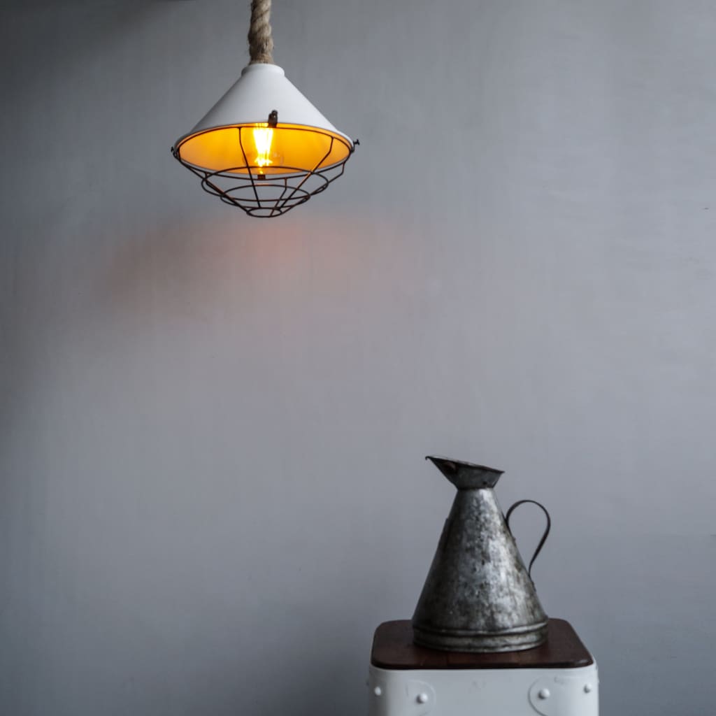 Loft Boho Studio Apartement Industrielle Lampe - The Black Steel