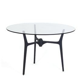 Makoda Dining Table Round 3 Legs w/o Glass