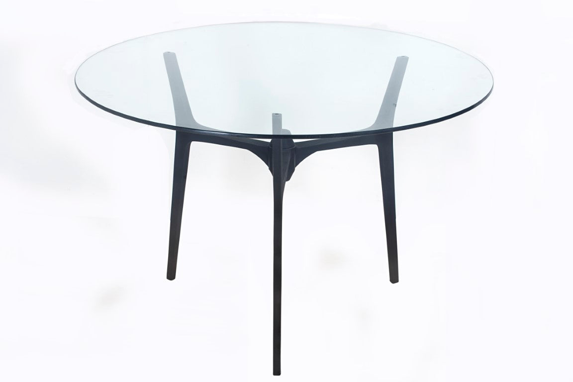 Makoda Dining Table Round 3 Legs w/o Glass