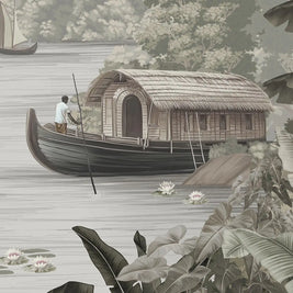 Malabar Kerela Themed Wallpaper, Customised