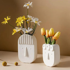 Aesthetic Medium Modern Vase for Interior Home Decor