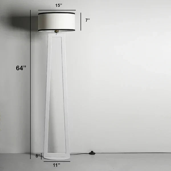 Minimalist White Floor Lamp