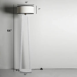 CLF104 Minimalist White Floor Lamp