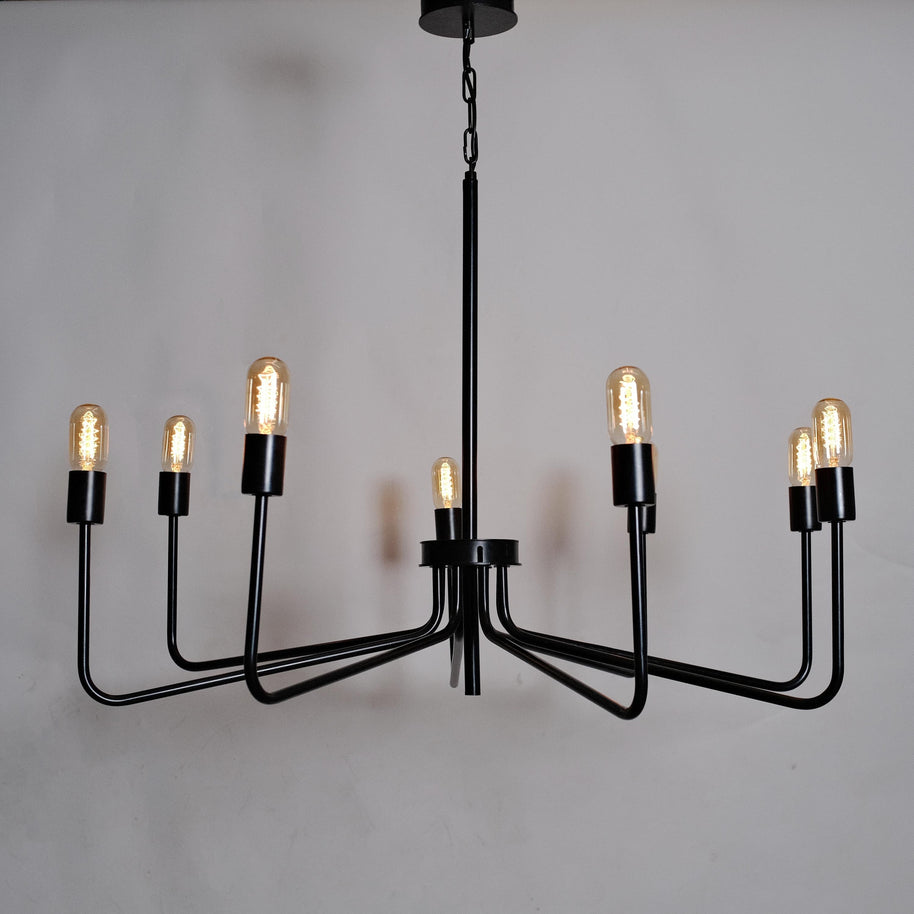 Modern Industrial-Style Chandelier