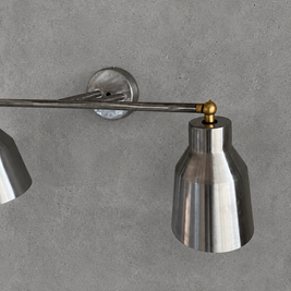 raw industrial look wall lamp, for living, kitchen, bathroom, lobby, hotel, office, bedroom