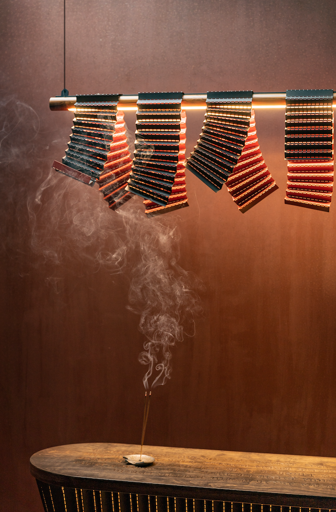 Muslin Hanging Light