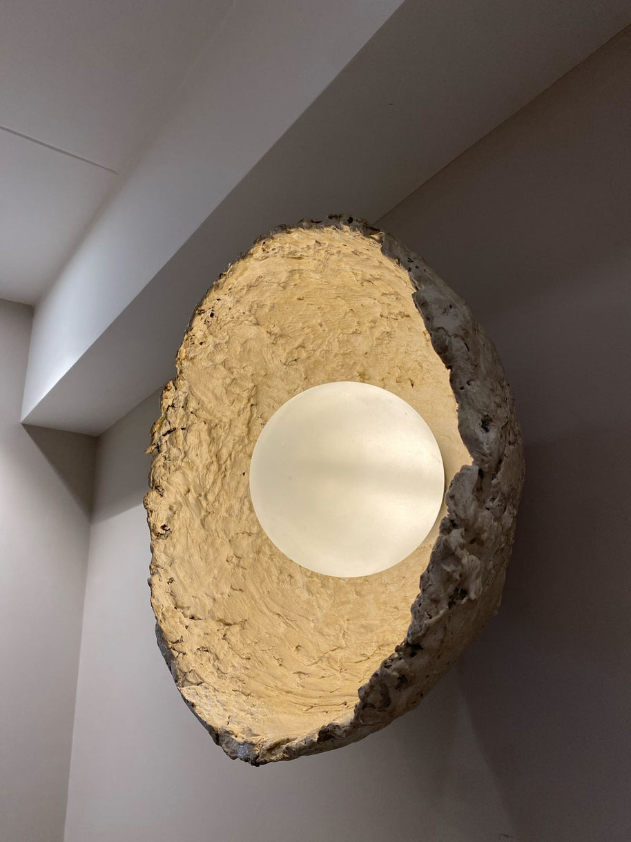 Papier-mâché Manor Wall Sconce