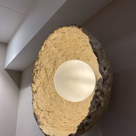 CWS229 Papier-mâché Manor Wall Sconce