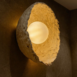 CWS229 Papier-mâché Manor Wall Sconce