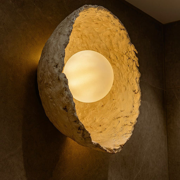 CWS229 Papier-mâché Manor Wall Sconce
