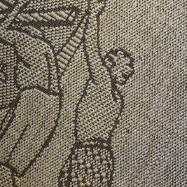 Oruma Beige Sisal 4x6 feet Rectangle Rug - I MEAN DESIGN