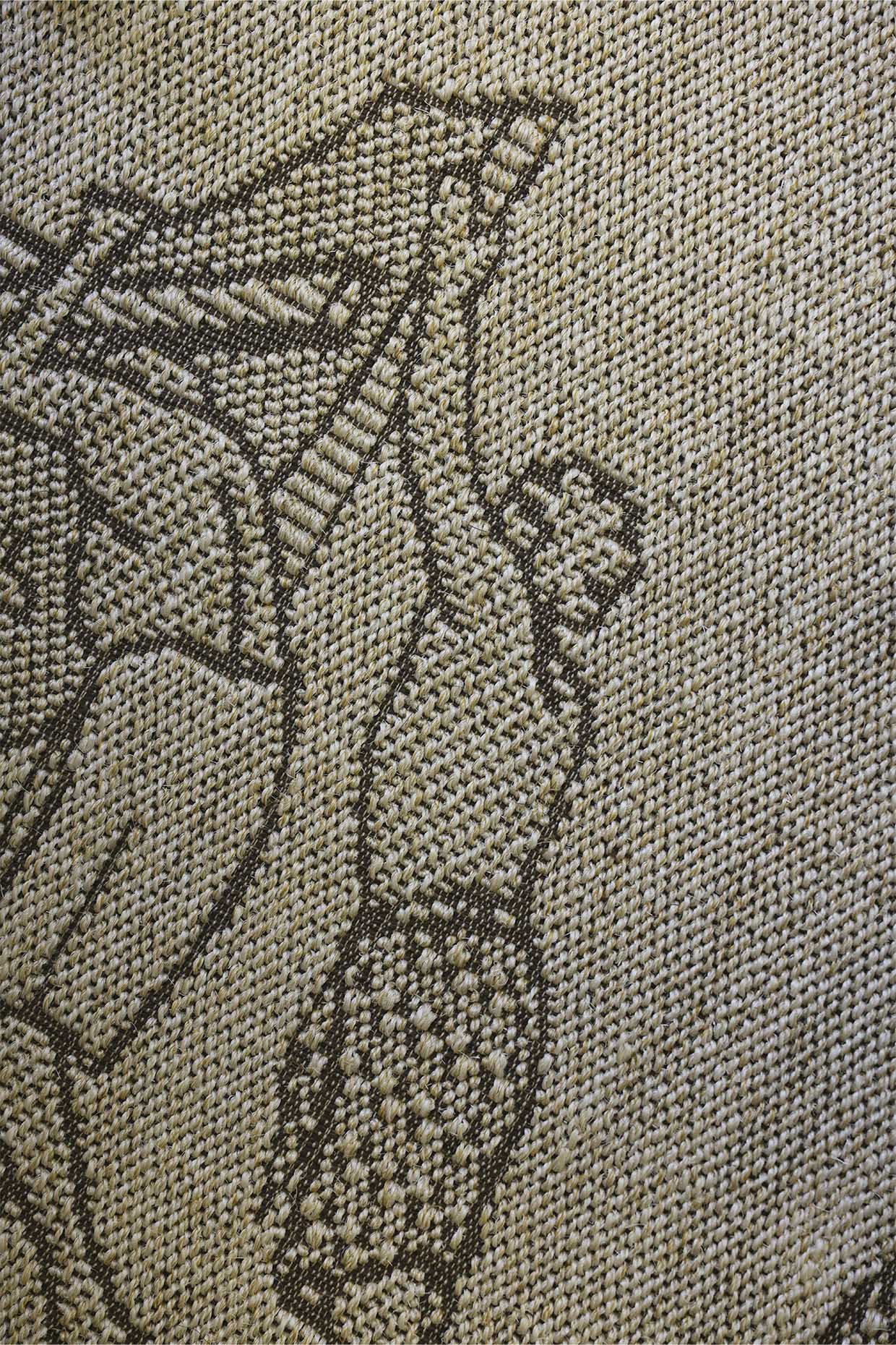 Oruma Beige Sisal 4x6 feet Rectangle Rug - I MEAN DESIGN