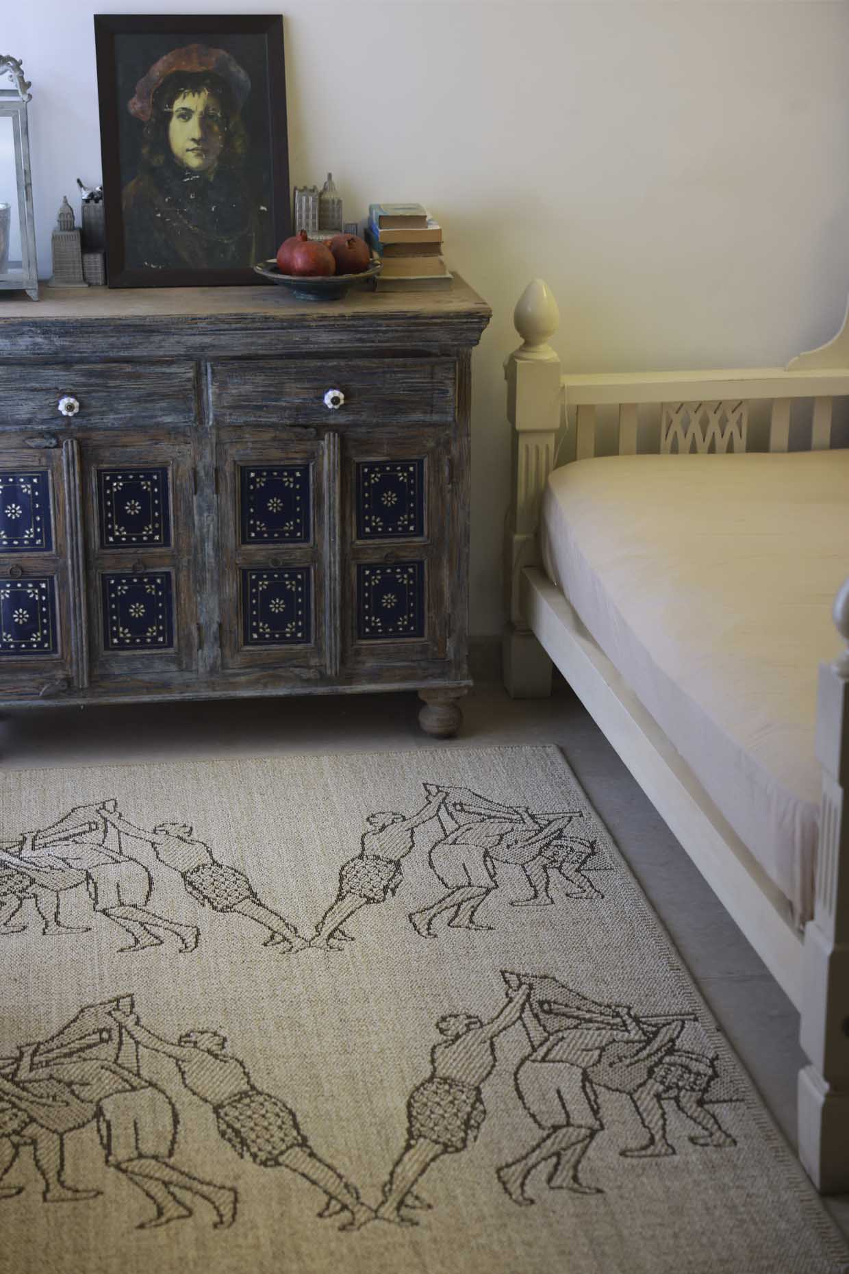 Oruma Beige Sisal 4x6 feet Rectangle Rug - I MEAN DESIGN