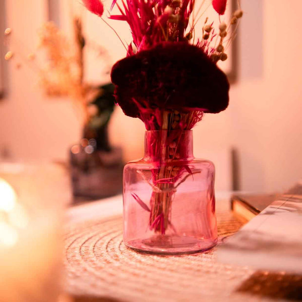 Petal pink charm Dried Flower Bunch – Decorative Floral Vase for Home Décor
