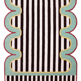 Piano Multicolour Wool 4.3x7.2 feet Irregular Rug - I MEAN DESIGN
