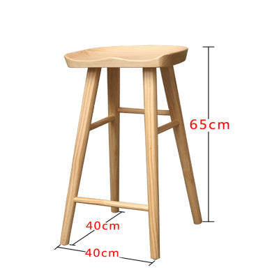 Nordic Modern Minimalist High Bar Stool