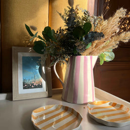 Purple Lemonade - Jug/Vase & Plates Set