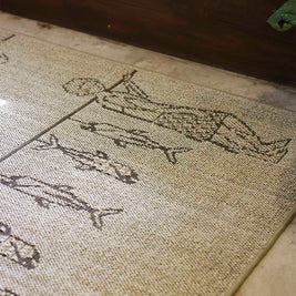 Chakara Beige Sisal 4x6 feet Rectangle Rug - I MEAN DESIGN