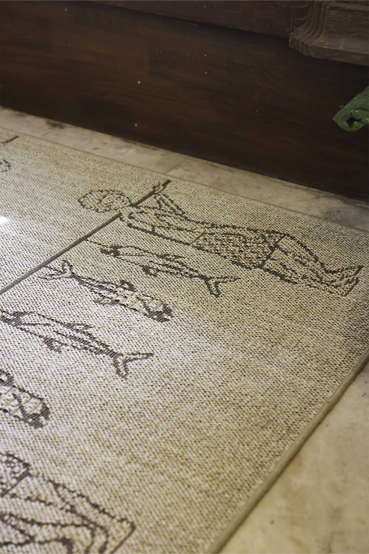 Chakara Beige Sisal 4x6 feet Rectangle Rug - I MEAN DESIGN