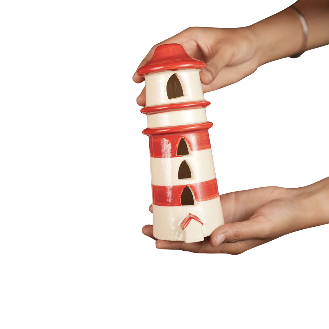Santa Merry Magic Set – Christmas Gift Hamper with Penguin Mug, Santa Cap, Candles & Tealight House | Premium Festive Gift Box India - https://artecasa.in/