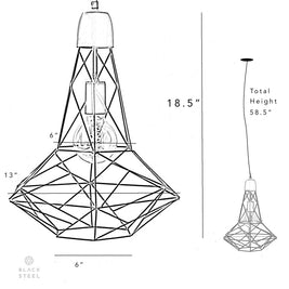 industrial lamps theblacksteel india