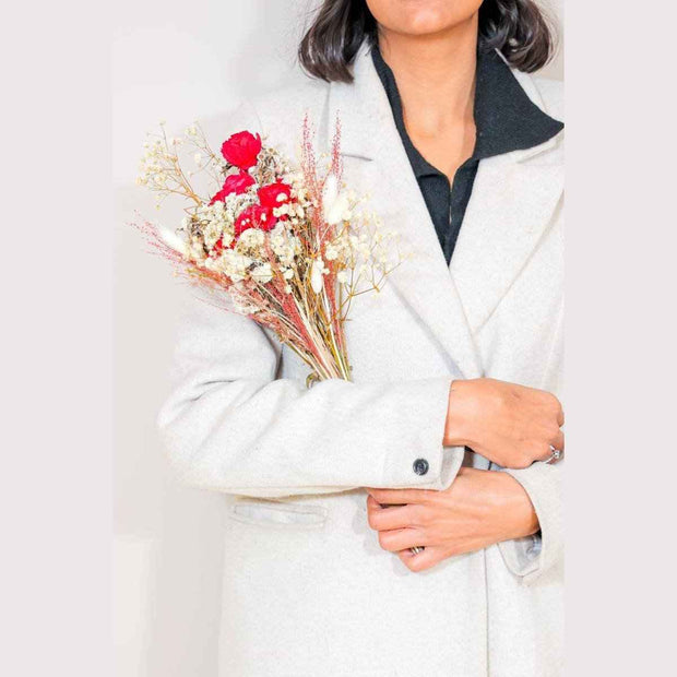 Romantic Essence Dried Flower Bunch | Valentine Gift Floral Decor