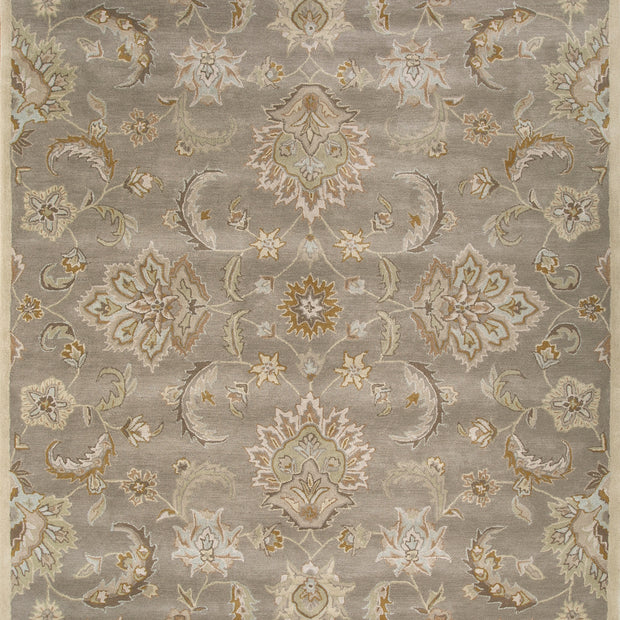 Carpet For Living room 2'6X4 Feet Beige And Brown Wool Rectangle Oriental And Traditional Rug